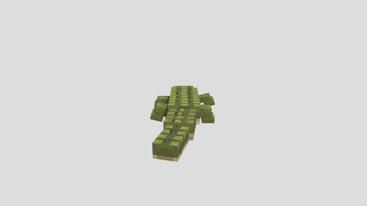 Crocodile 3D Model
