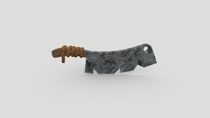 Cuchillo de cocina 3D Model