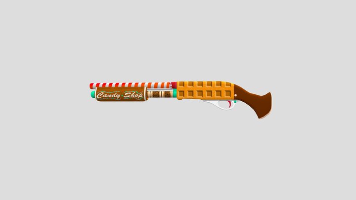 Sawed-OFF | Candy Shop 3D Model