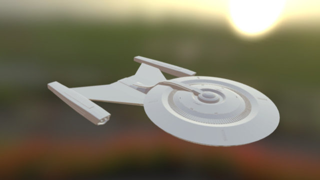 Star Trek - USS Discovery NCC-1031 3D Model