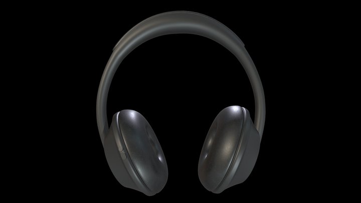 Headphones model 3D Model