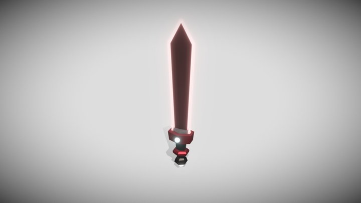 Ran_Luo_Tutorial_sword_sketchfab 3D Model