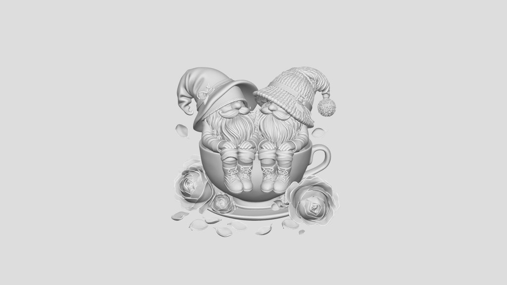 Two Gnomes in a Teacup