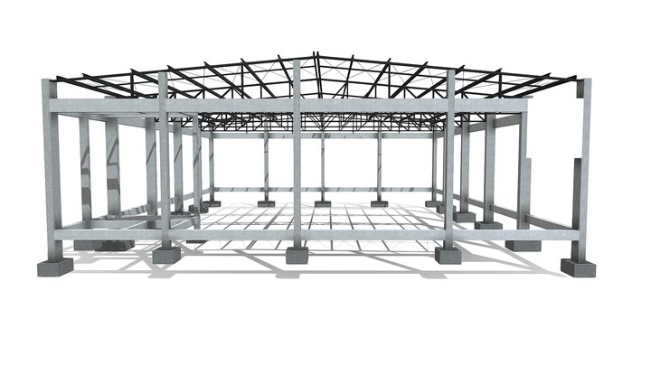 PROJETO ESTRUTURAL - PR 3D Model