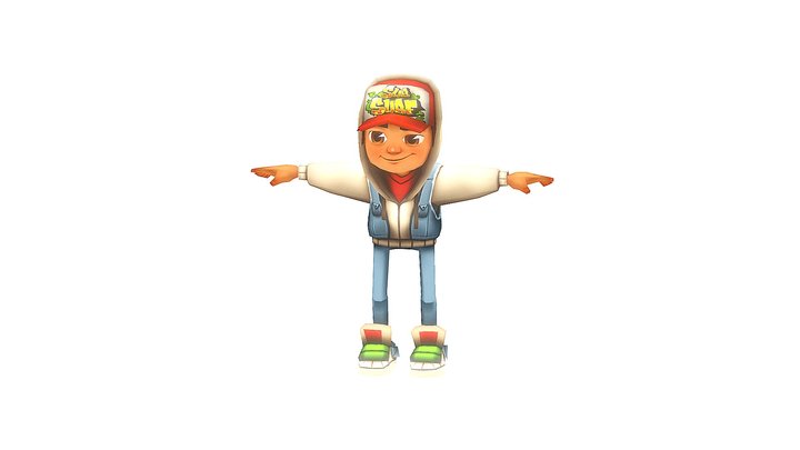 jake__subway_surfers (1) 3D Model
