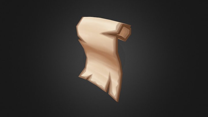 Scroll Collectible 3D Model