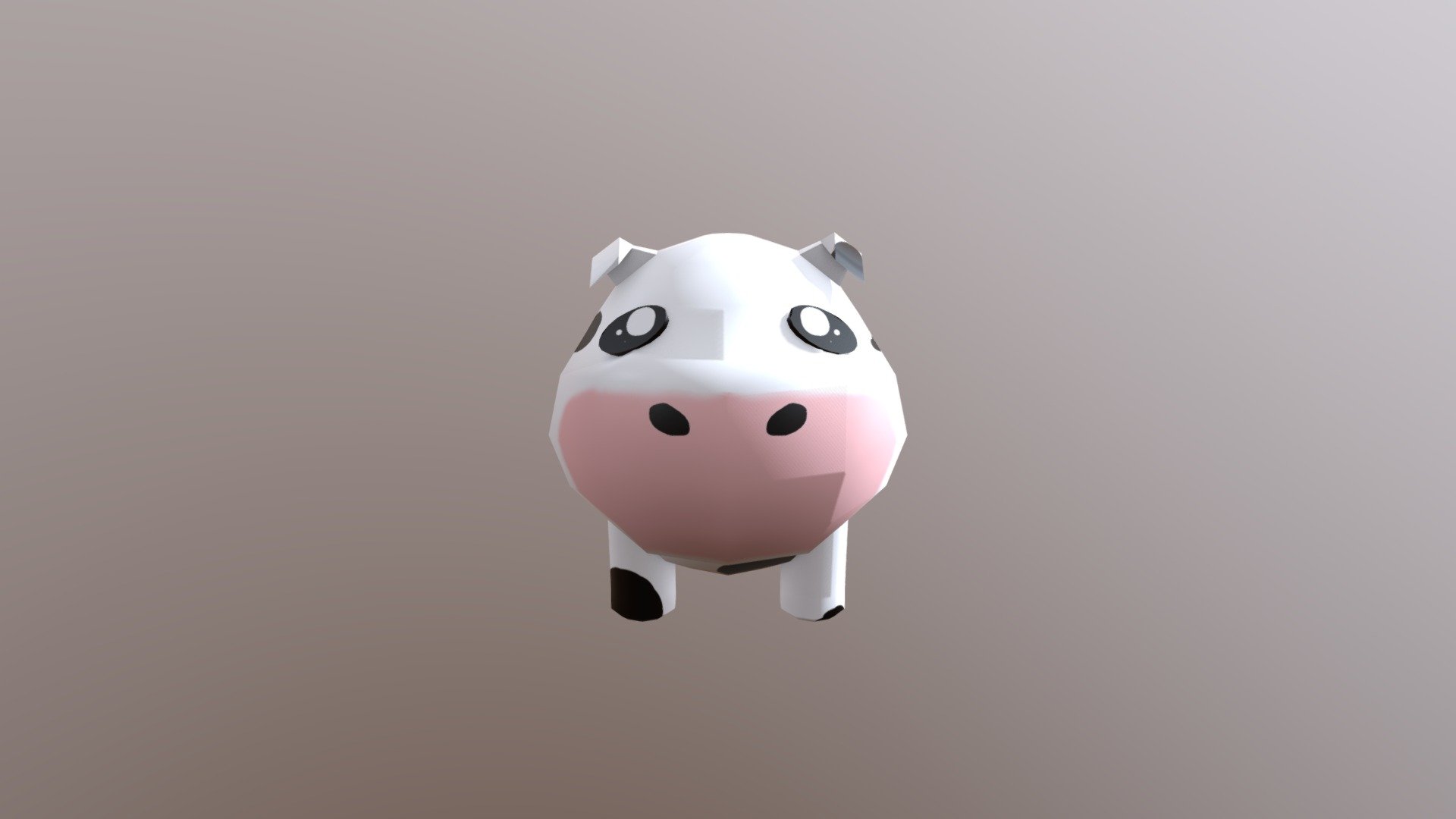 Cartoon cow