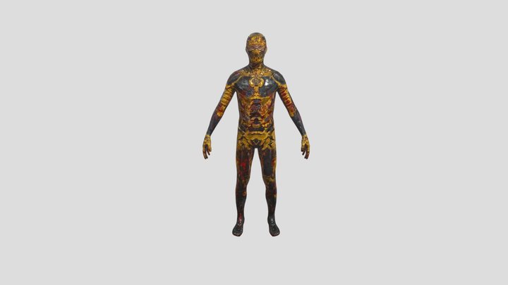 Survivor Animated 3D Model