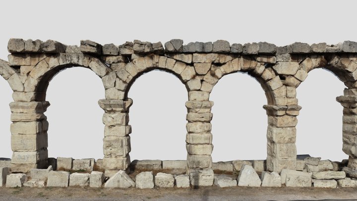 Tyana Aqueducts 3D Model