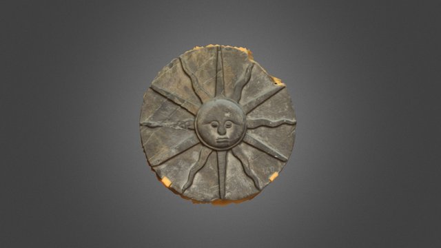 Emblema Solar. Museo Provincial Zaragoza 3D Model
