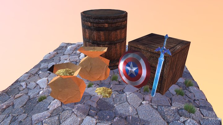 Cenário - Game 3D Model