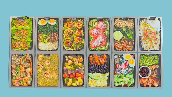Food pack 3D Model