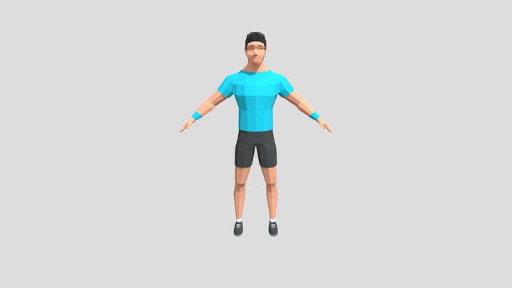 Jumping 3D Model