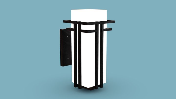 Art Deco Wall Light – Modello 3D gratuito STL