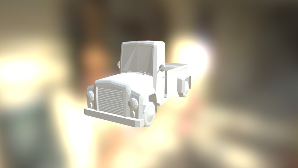 Truck - Low Poly