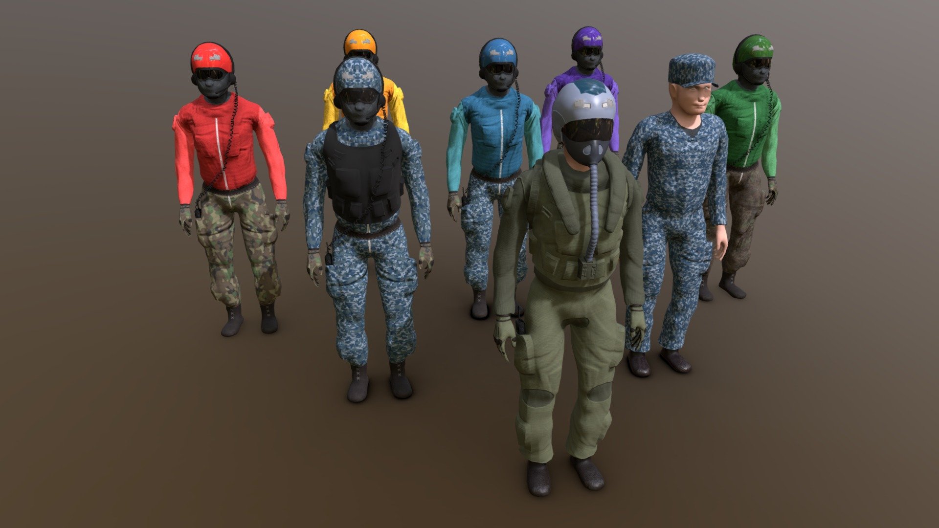 Crew 3D Models download - Free3D