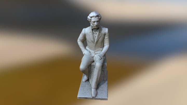 Пушкин 3D Model