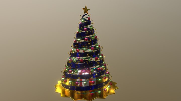 Choinka, Christmas tree 3D Model