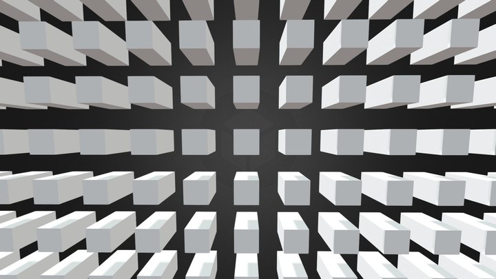Perspective_Cube 3D Model