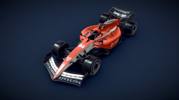 Formula 1 2024 (Generic) 3D Model