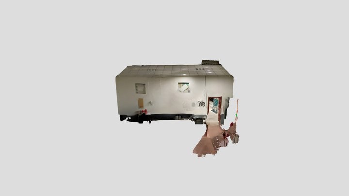 自习室办公室 3D Model