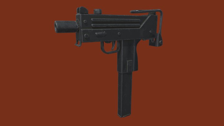 Uzi submachine gun