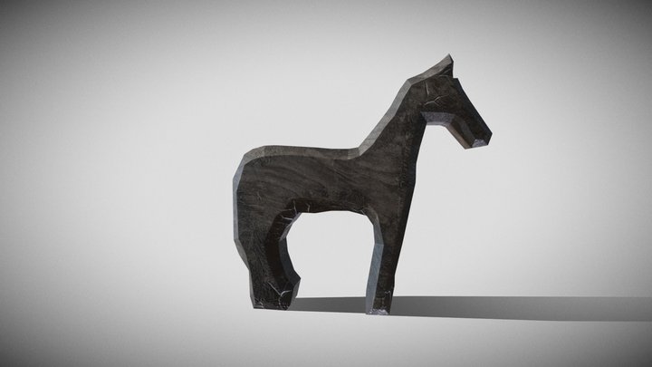 Wooden Horse | Blade Runner 2049 3D Model
