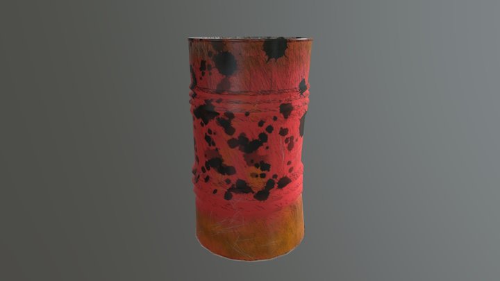 Oil_Drum 3D Model
