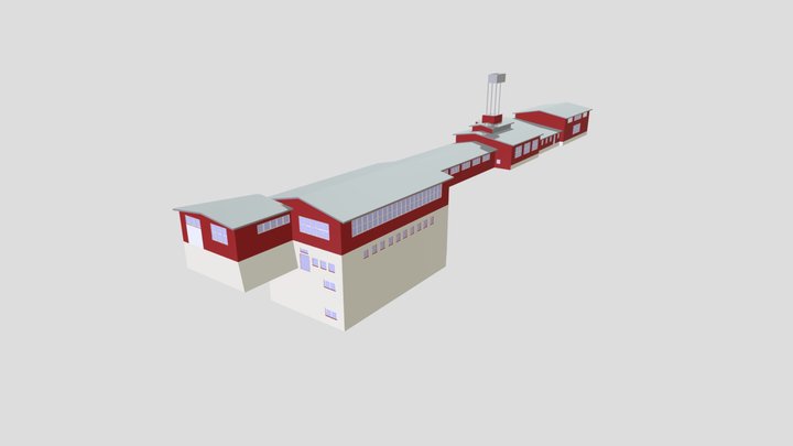 Funktionsbereich Wagenumlauf/ Rammelsberg 3D Model