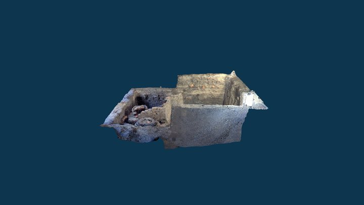 Veurne - Opgravingen Sint-Niklaastoren 3D Model
