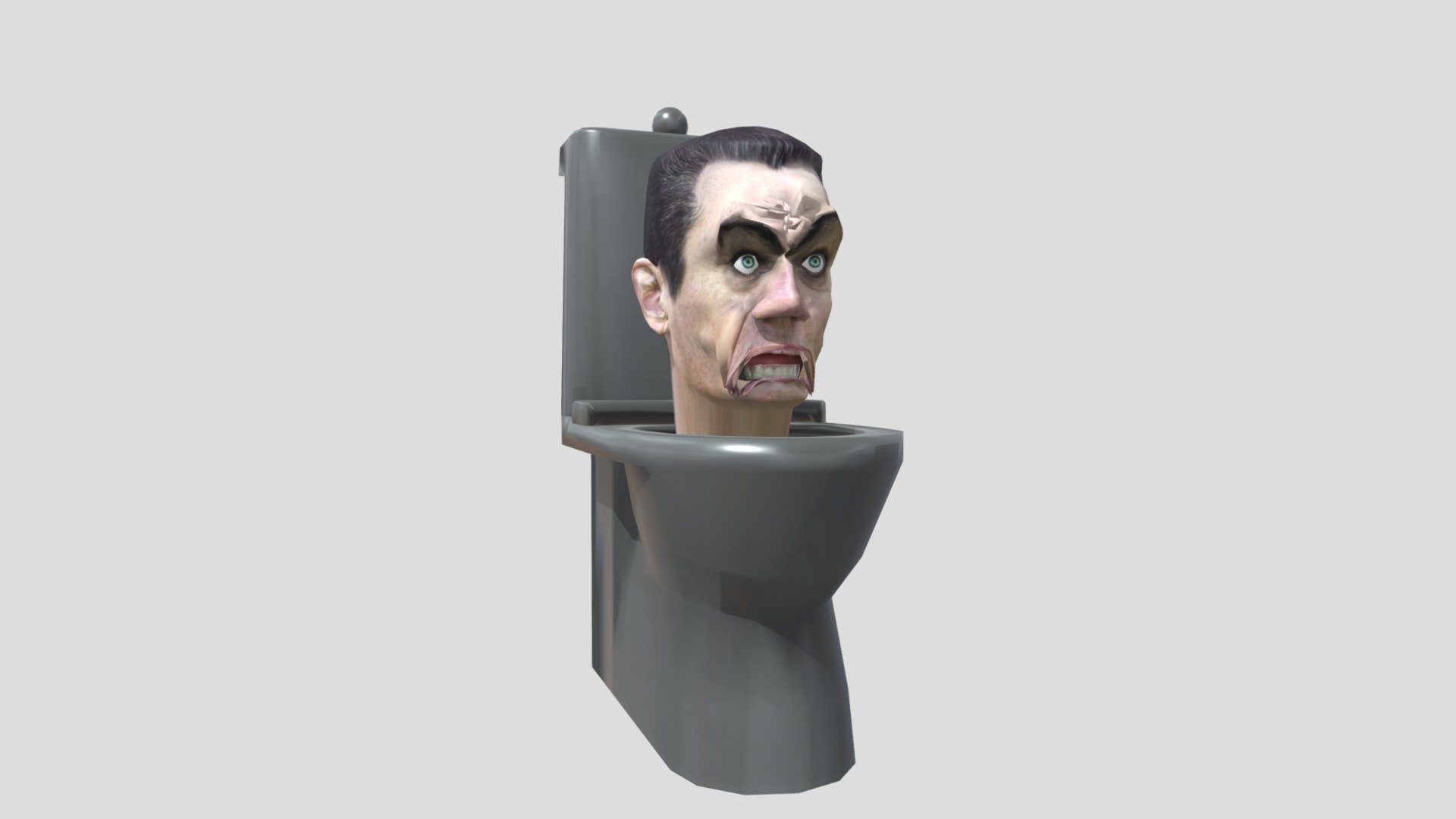 G man toilet - Download Free 3D model by rianahmadsugianto (@Ligthboy)  [edb9b4d]