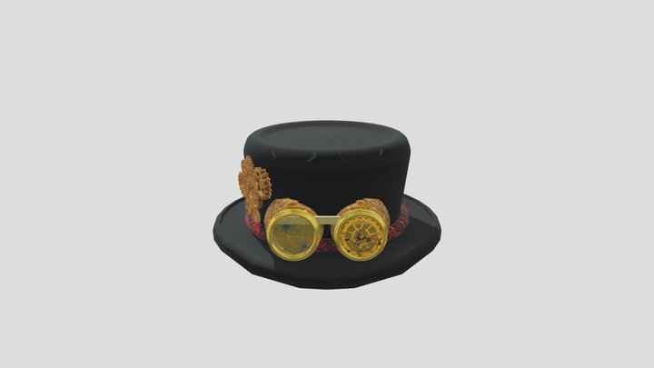Cartola Steampunk 3D Model