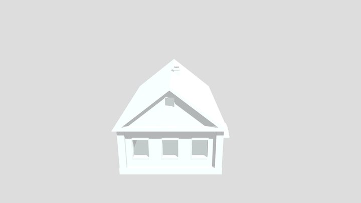 Русский дом 3D Model