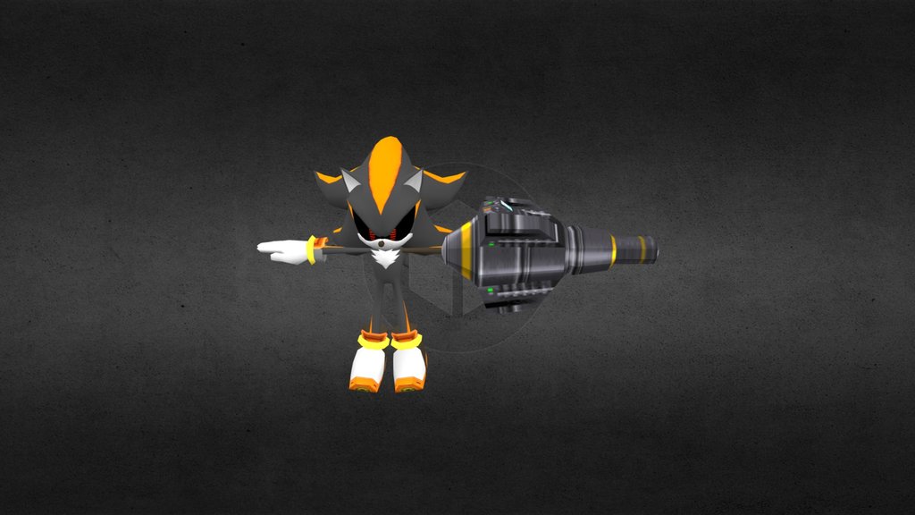 Shadow The Hedgehog - Shadow Android Orange