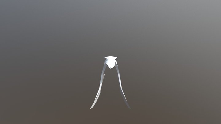 Bird Flying 3D Model