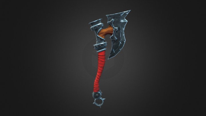 Axe Stylized Free 3D Model