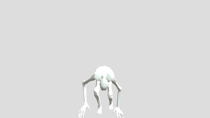 SCP 096 COMIX 3D Model