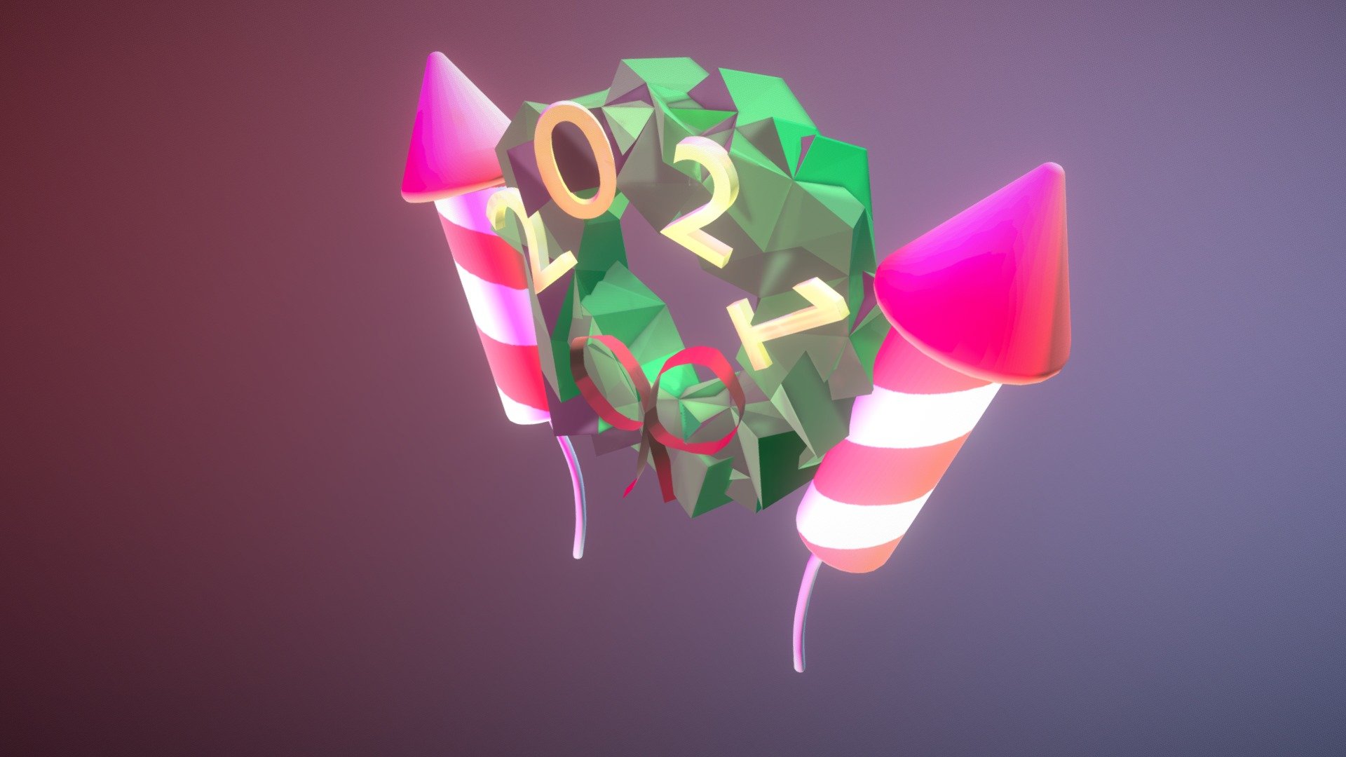 2021 New Year's Wreath