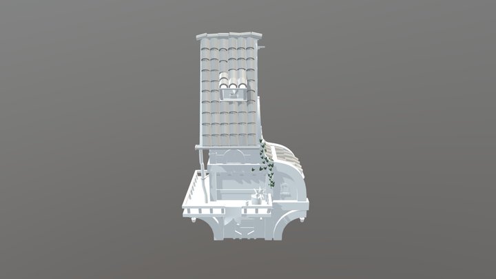 Little house model 3D Model