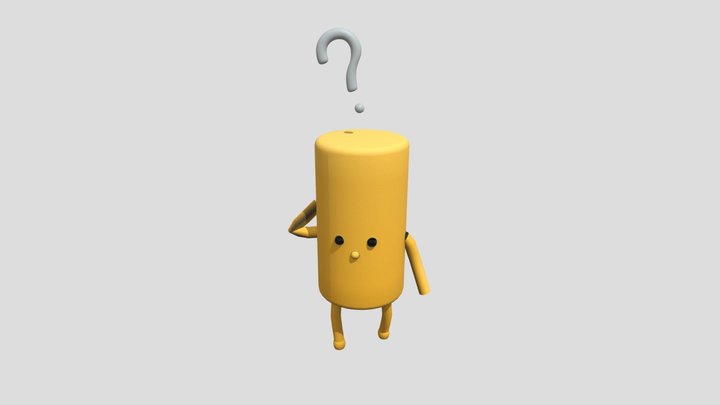 Cylinder_Question 3D Model