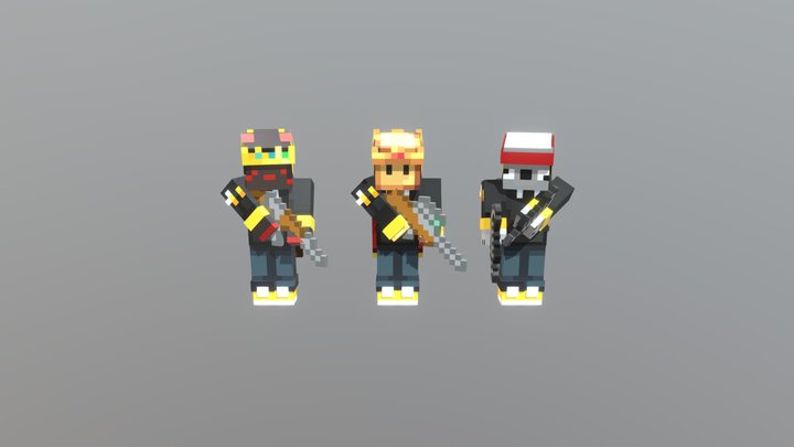 Koala X Catto X Q TN 3D Model