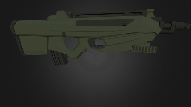 FN F2000 by WeedWarriorW 3D Model