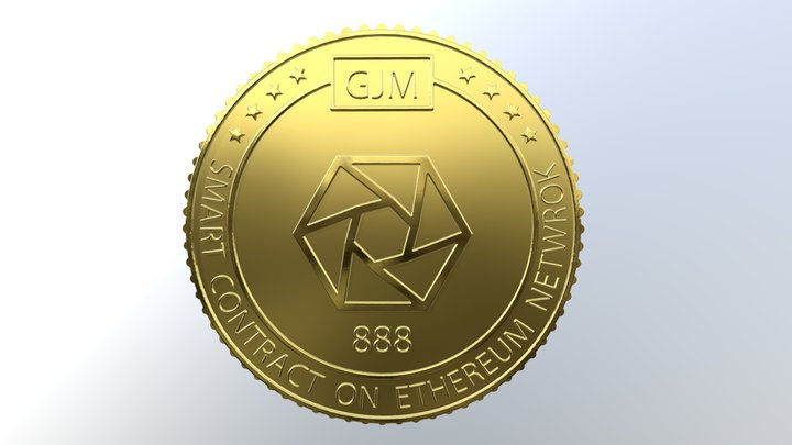 Gjm Coin 3D Model