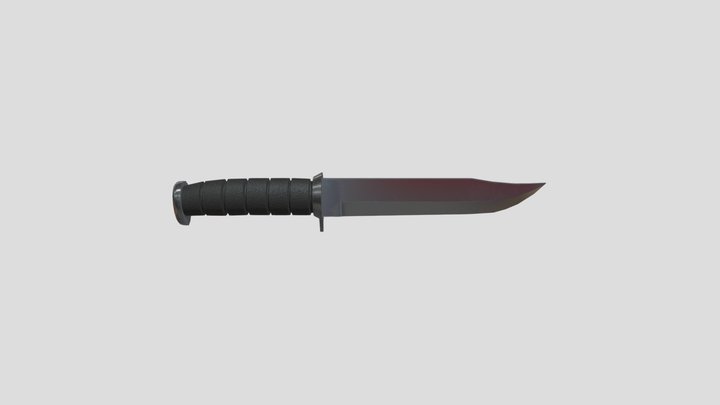 Afton's #1 knife 3D Model