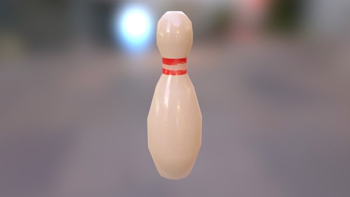 Bowling Pin 3D Model