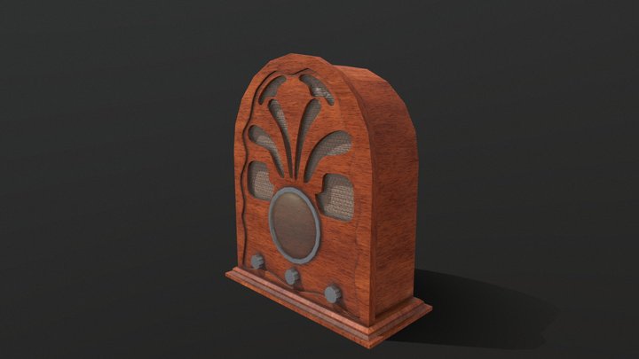 poste_radio 3D Model