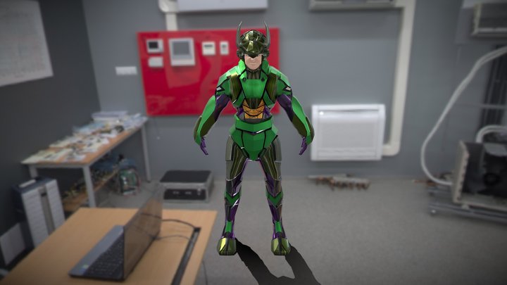 Mechaman 3D Model