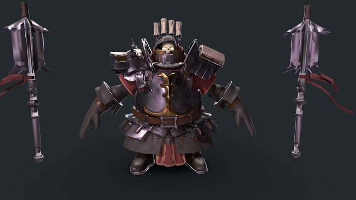 Dungeon Boss - Stylized Character 3D Model