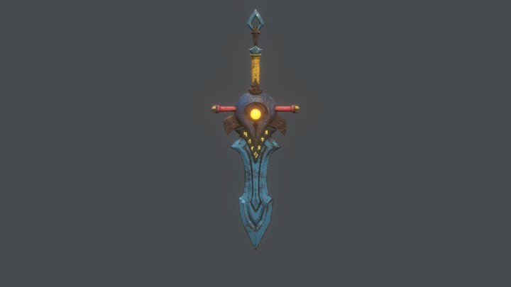 SwordLowpoly 3D Model