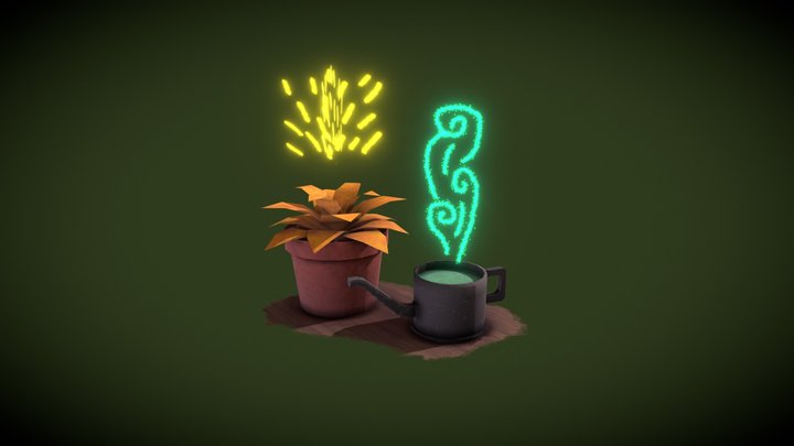 FLOWERPOWER 3D Model